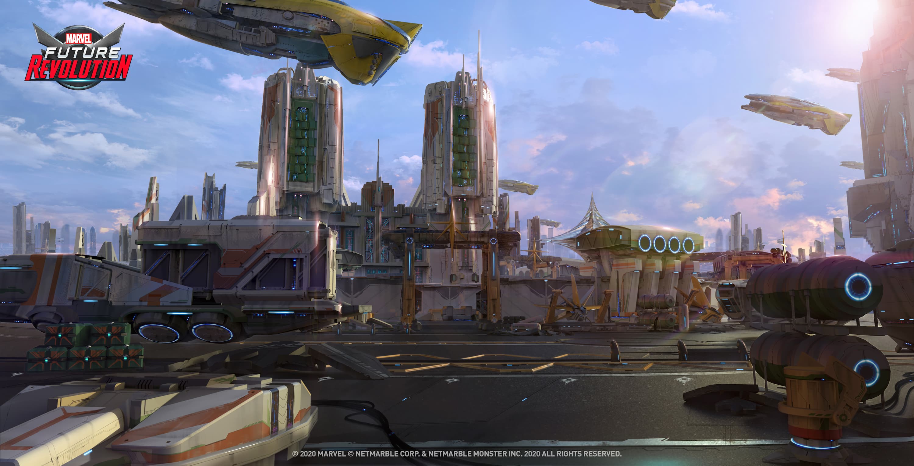 Xandearth Headquarters, MARVEL Future Revolution concept art