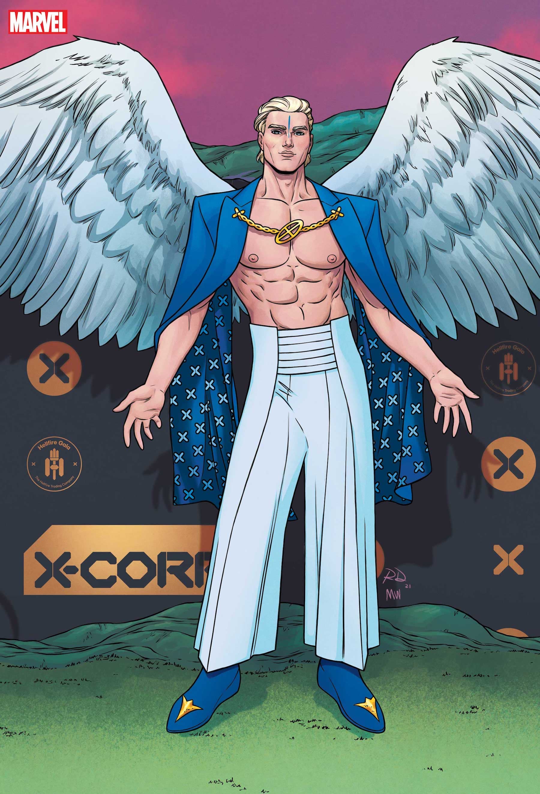 Russell Dauterman Hellfire Gala Connecting Covers