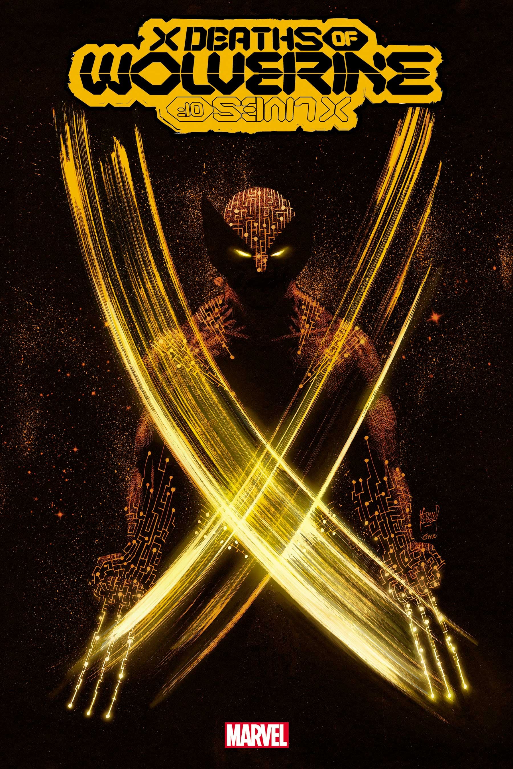 X DEATHS OF WOLVERINE #1 cover by Adam Kubert