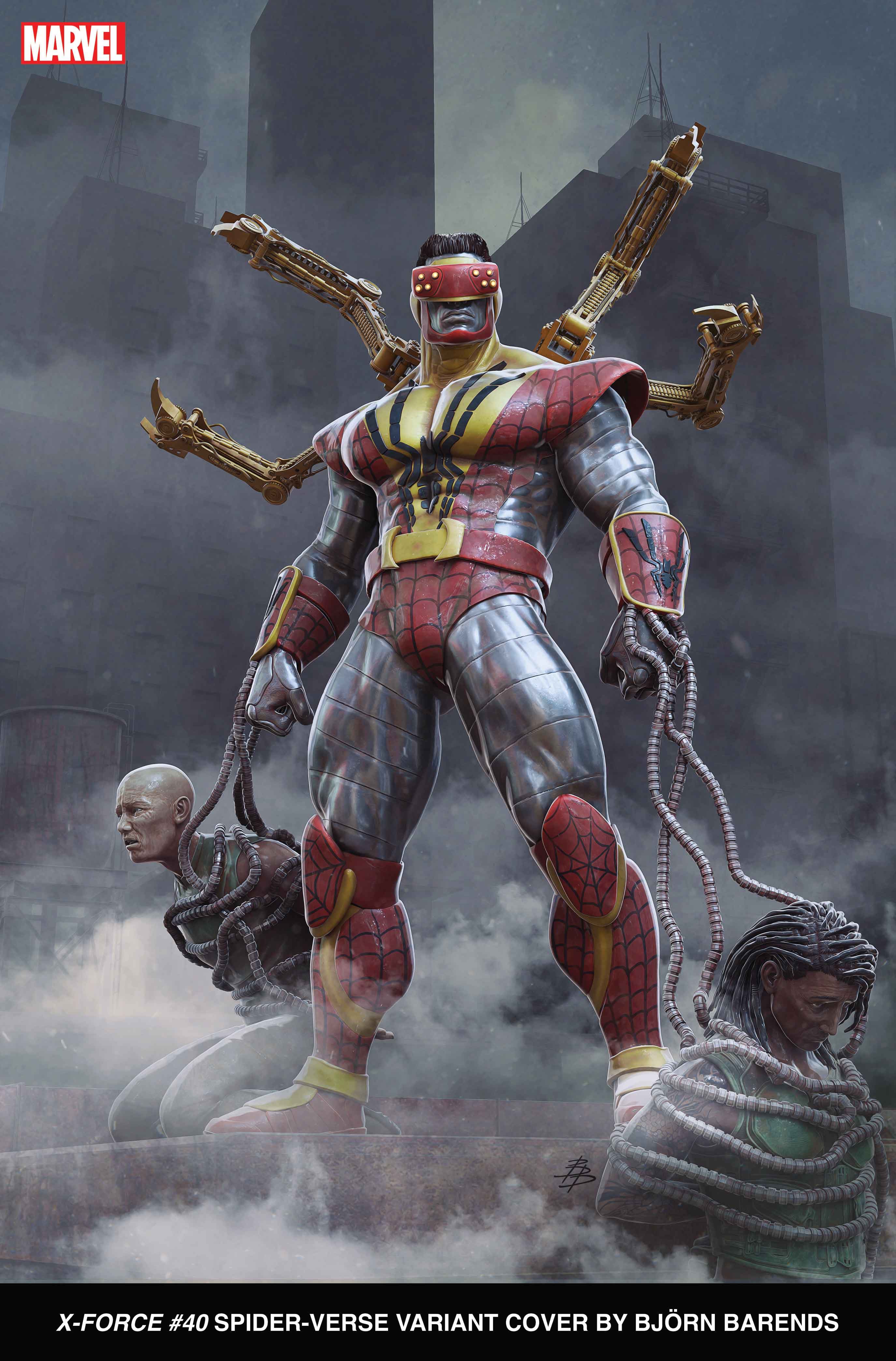 X-FORCE #40 Spider-Verse Variant Cover by Björn Barends