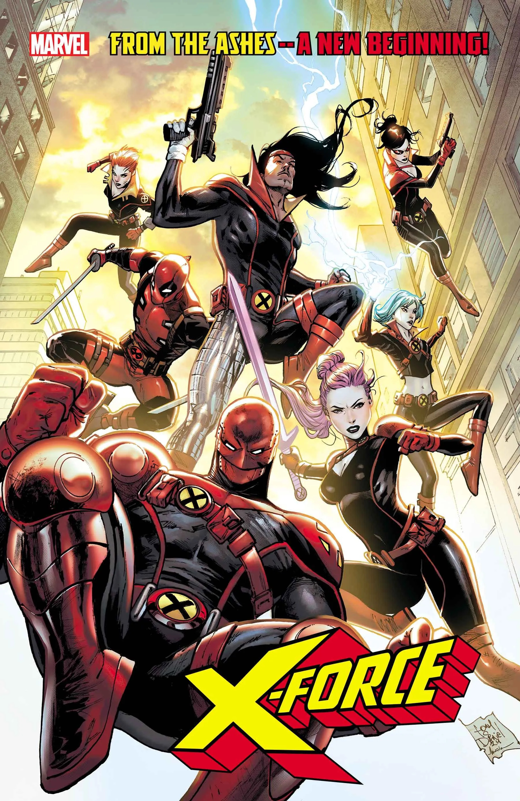 X-Force' #1 Variant Covers Send Marvel's New Mutant Strike Team