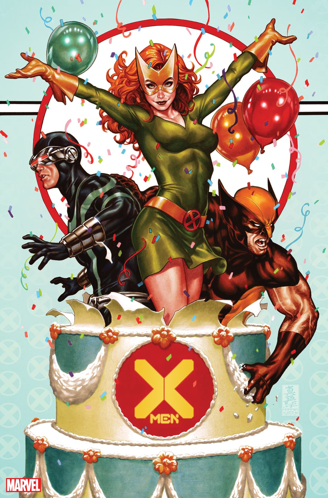 X-MEN #1 MARK BROOKS PARTY VARIANT 