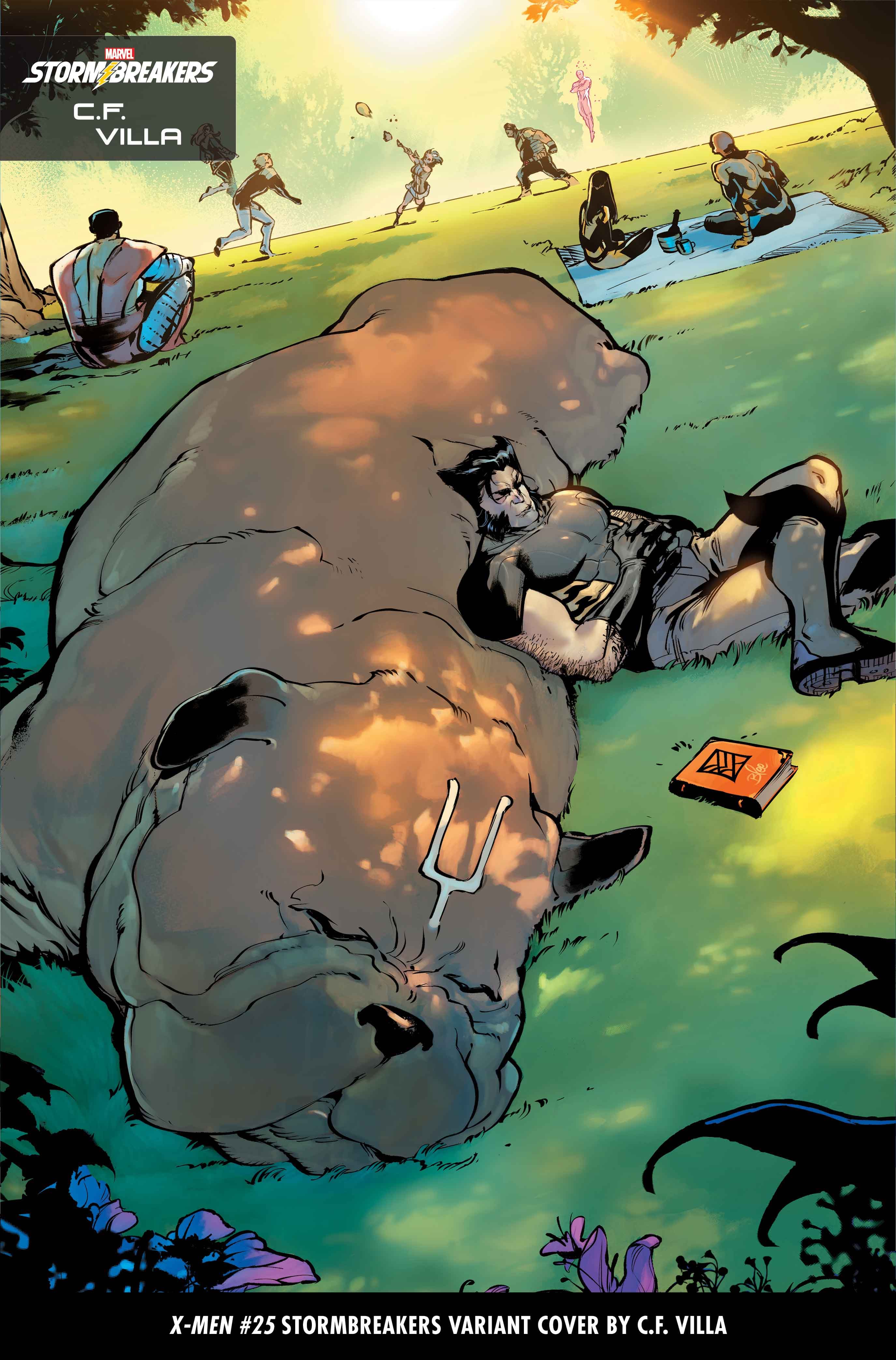 X-MEN #25 Stormbreakers Variant Cover by C.F. Villa