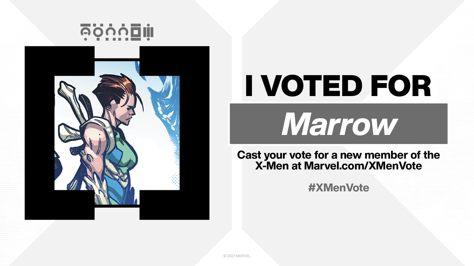 I voted for Marrow