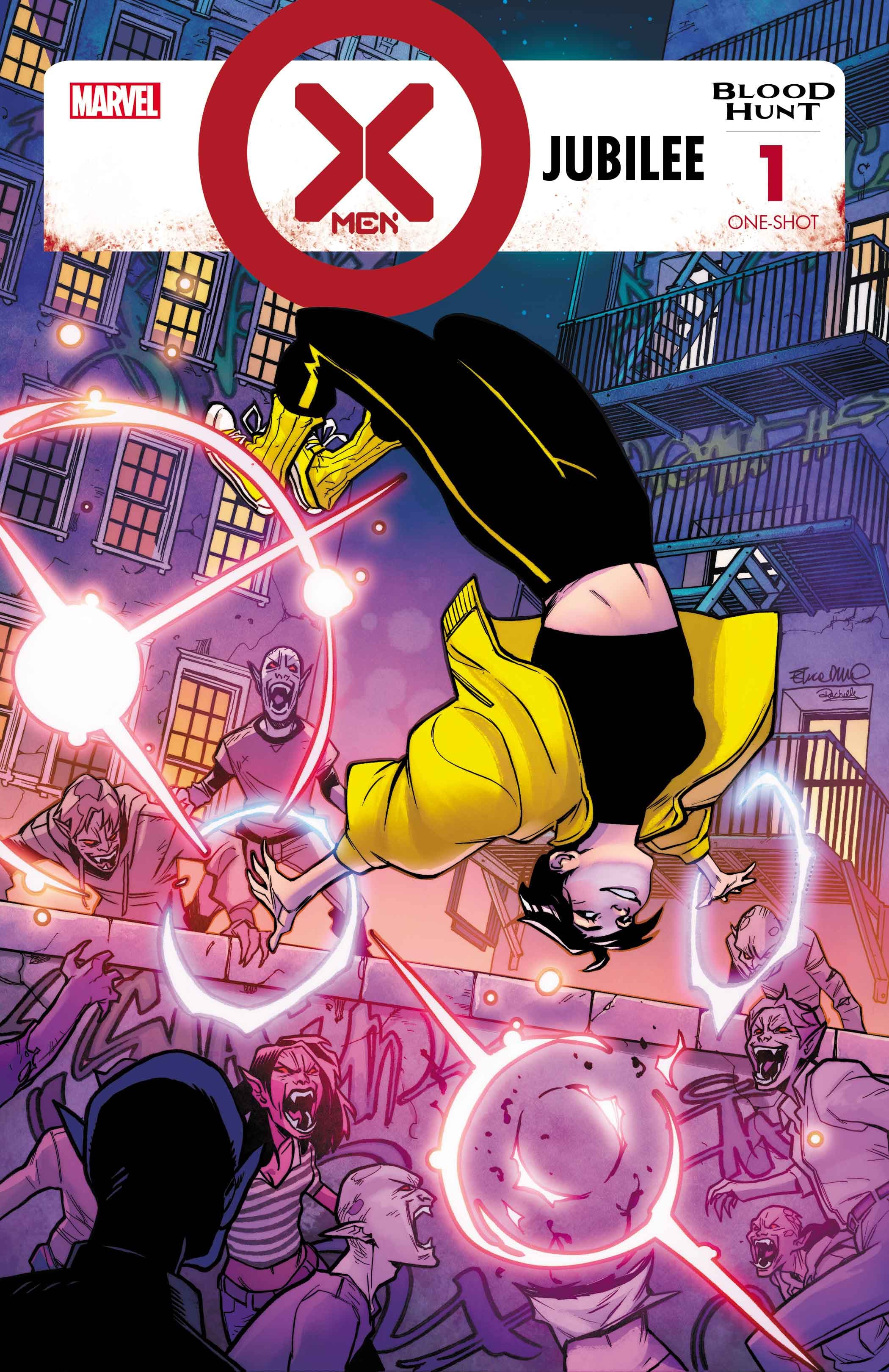 X-MEN: BLOOD HUNT – JUBILEE #1 cover by Erica D’Urso