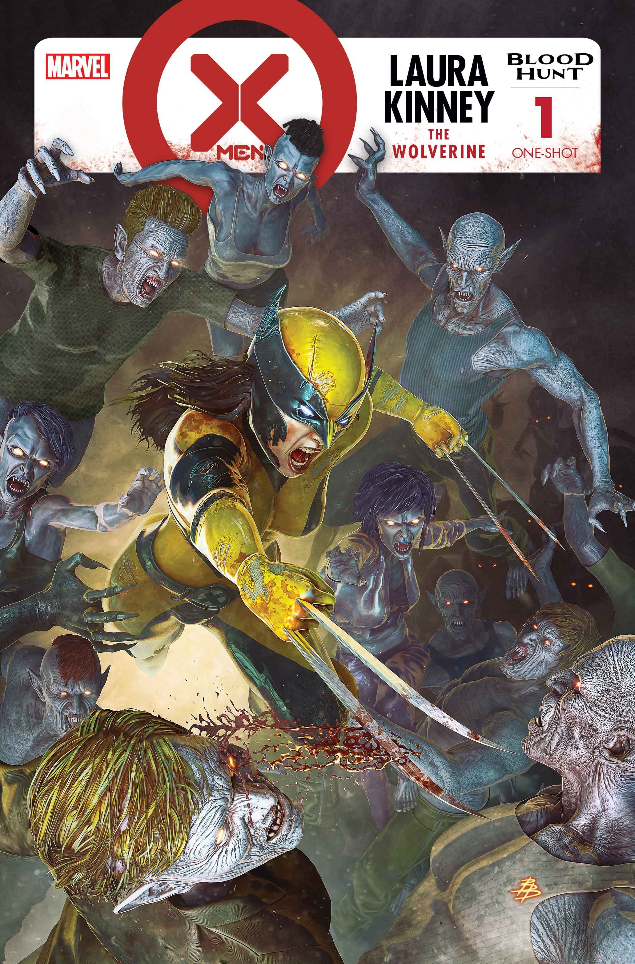 X-MEN: BLOOD HUNT – LAURA KINNEY THE WOLVERINE #1 cover by Björn Barends
