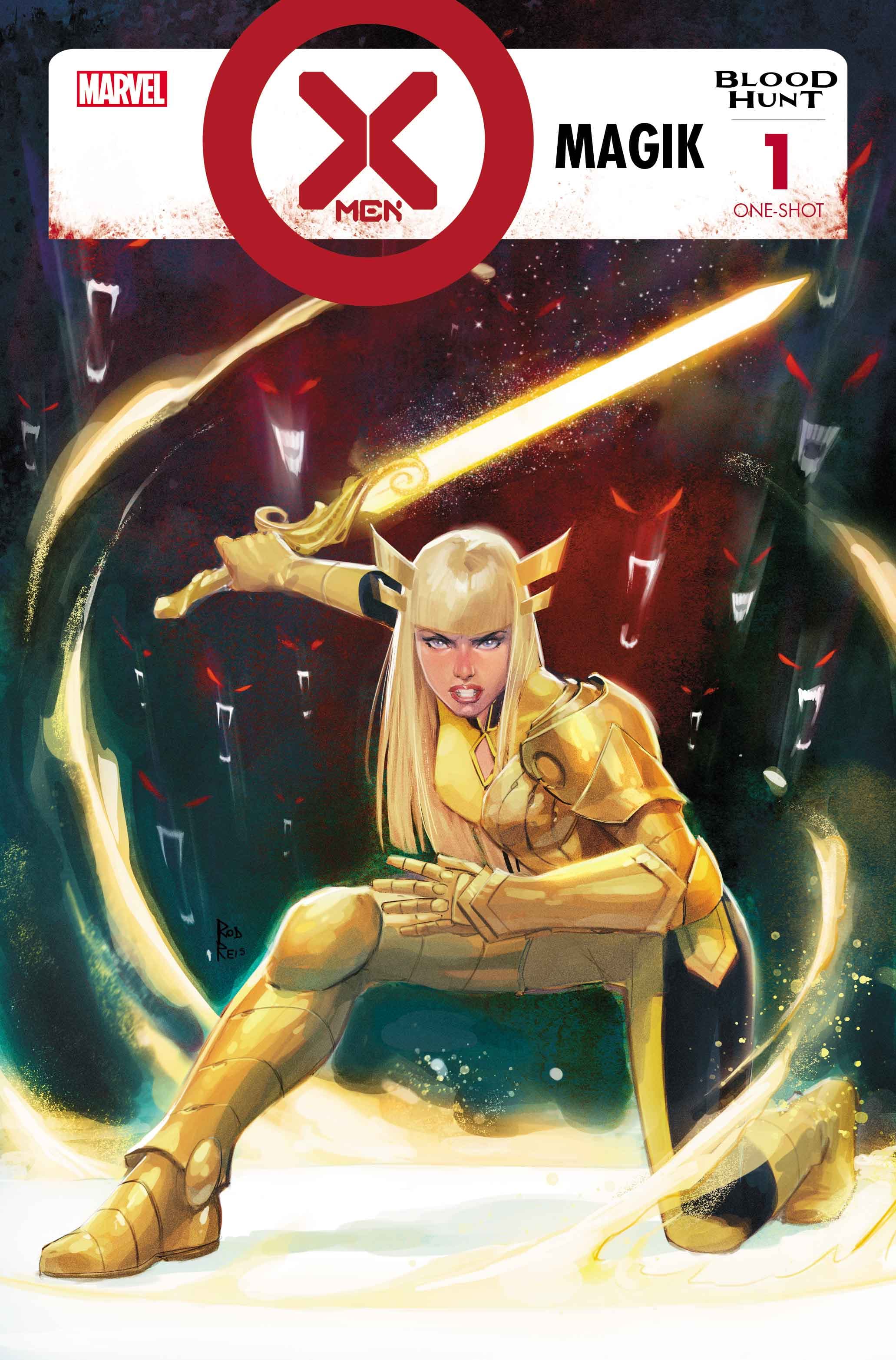 X-MEN: BLOOD HUNT – MAGIK #1 cover by Rod Reis
