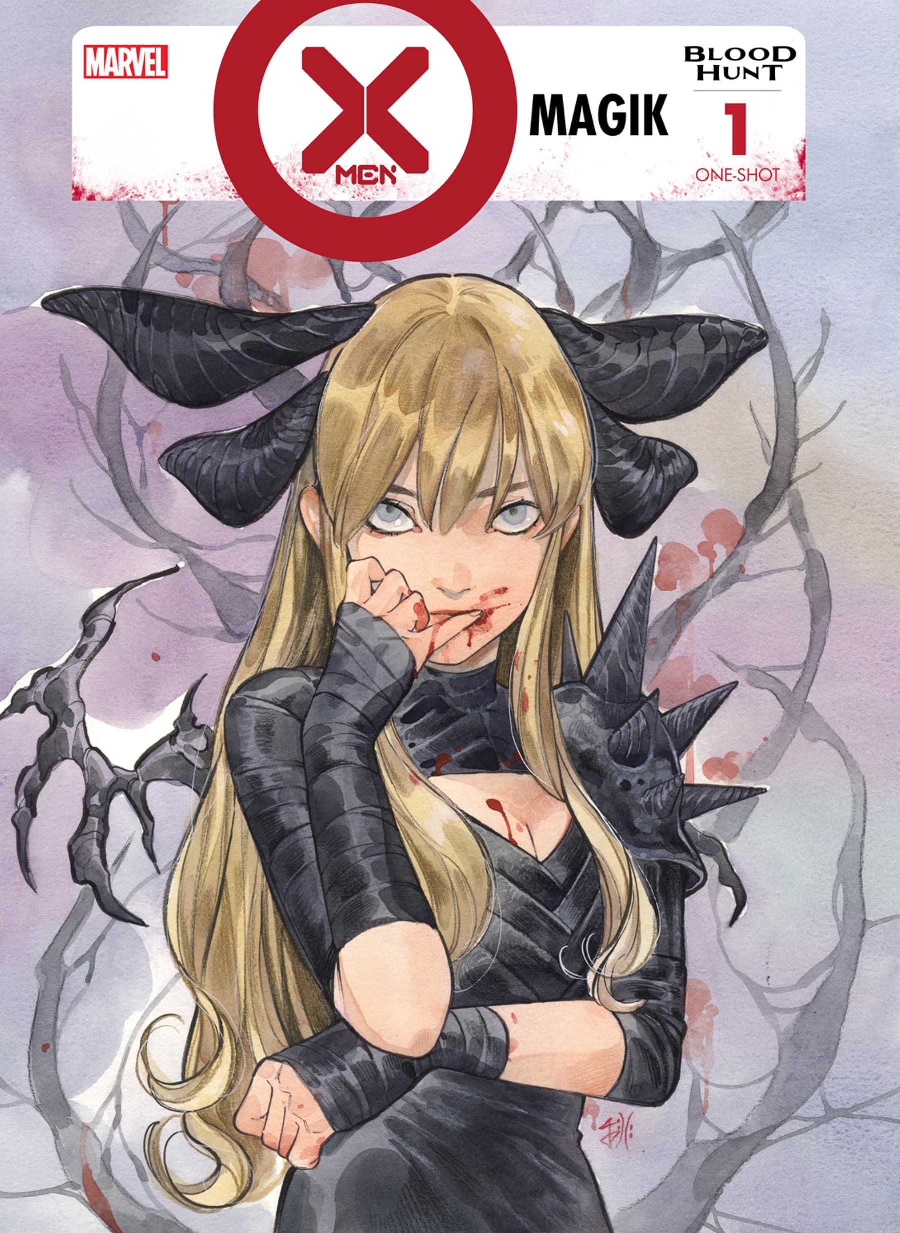 X-MEN: BLOOD HUNT – MAGIK #1 variant cover by Peach Momoko