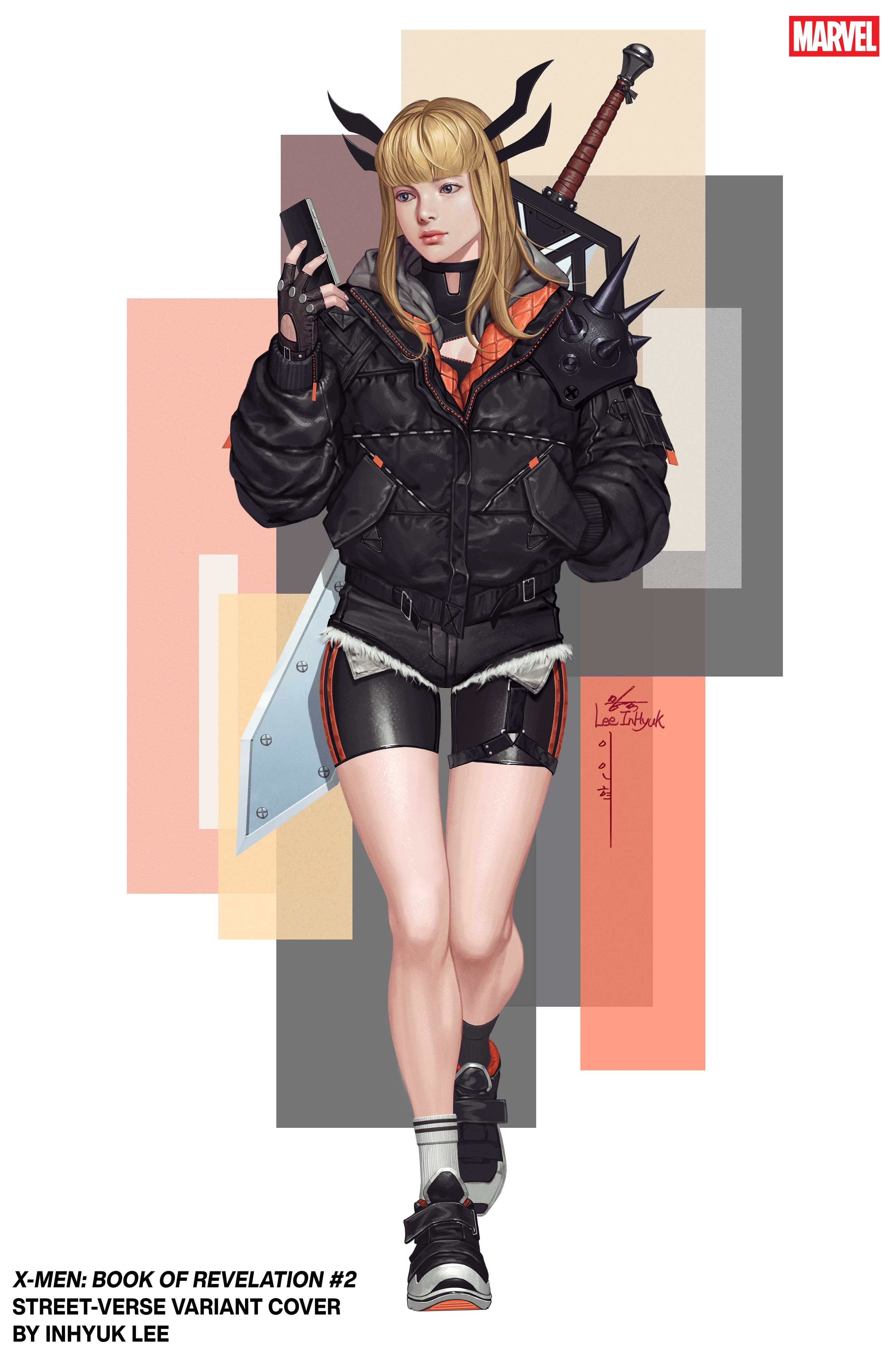 X-MEN: BOOK OF REVELATION #2 Street-Verse Variant Cover by Inhyuk Lee