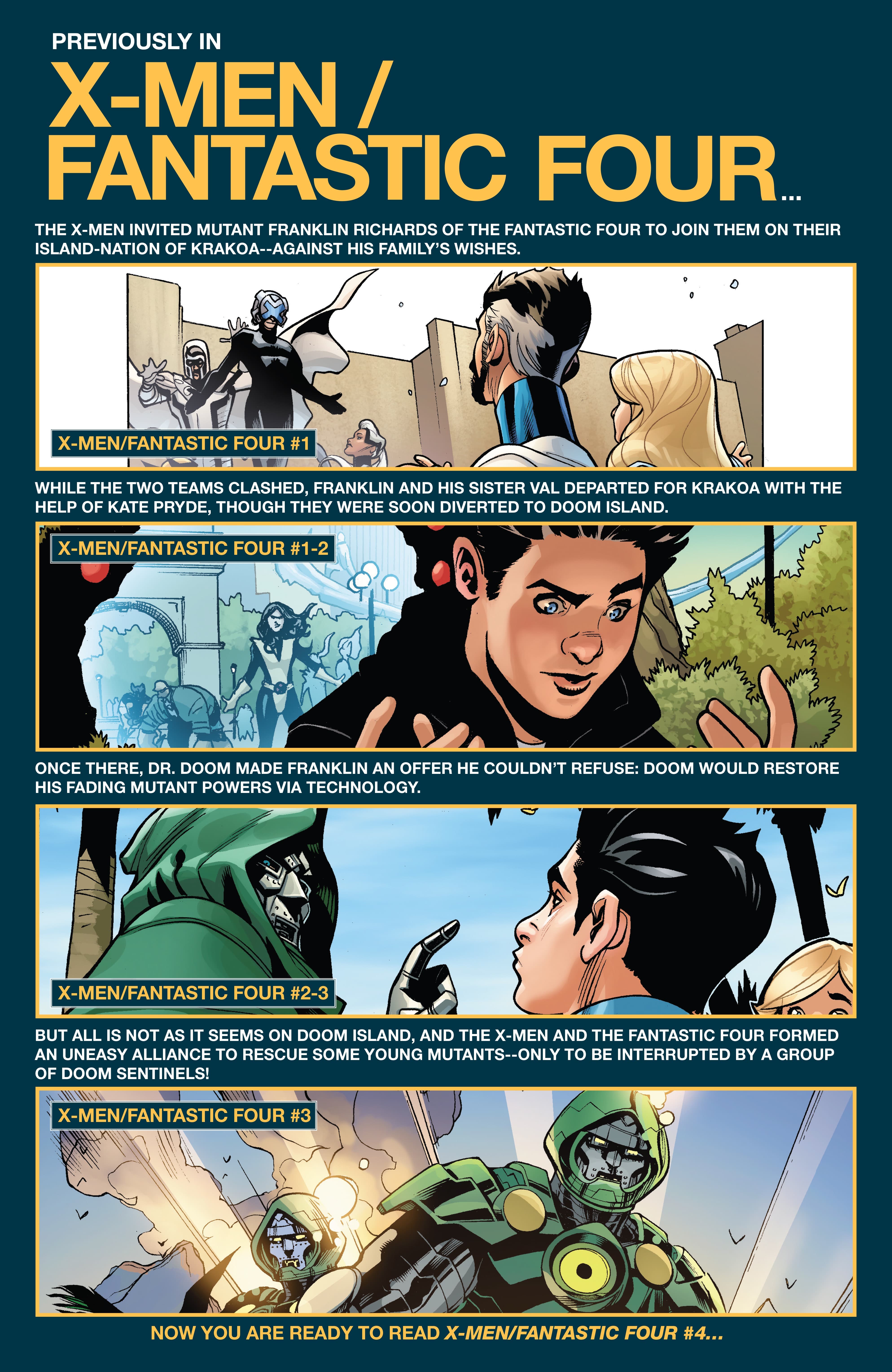 X-MEN/FANTASTIC FOUR #4