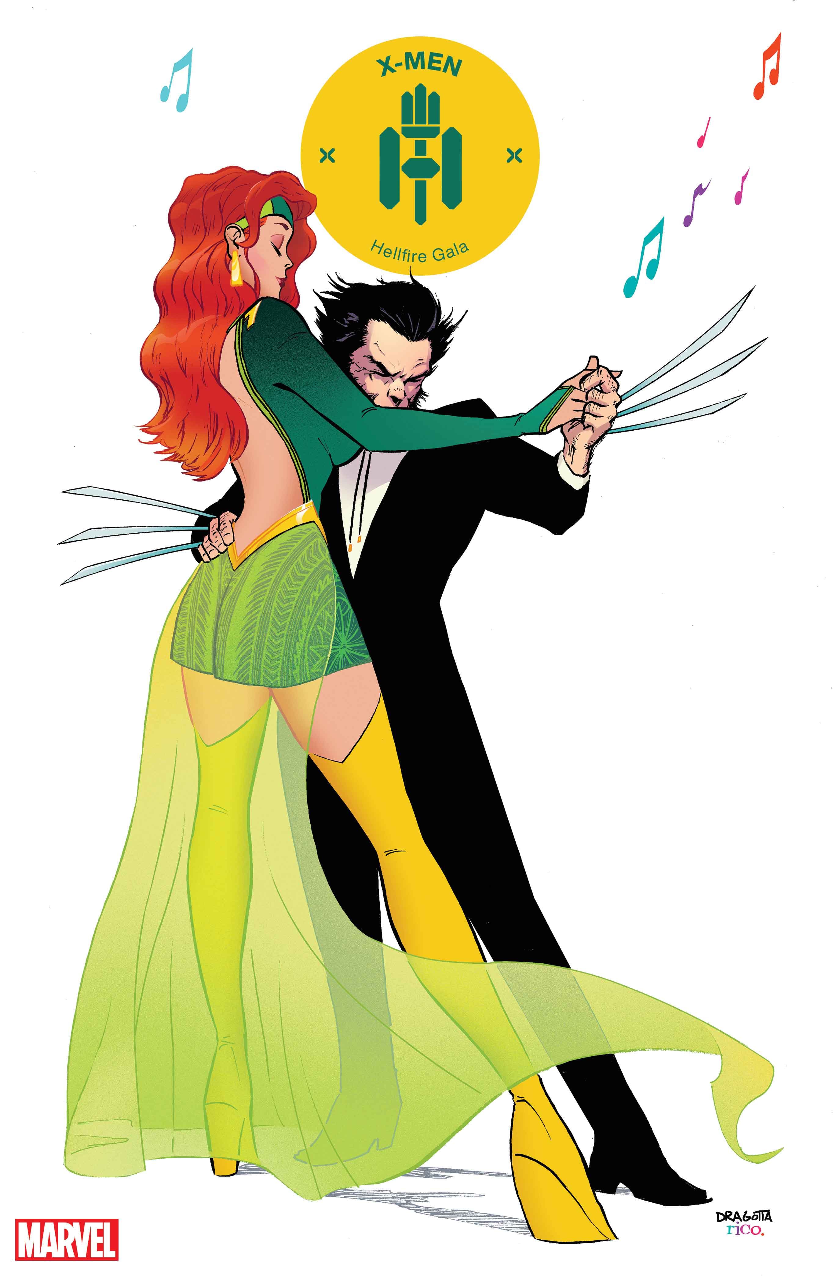 X-MEN: HELLFIRE GALA #1 variant cover by Nick Dragotta