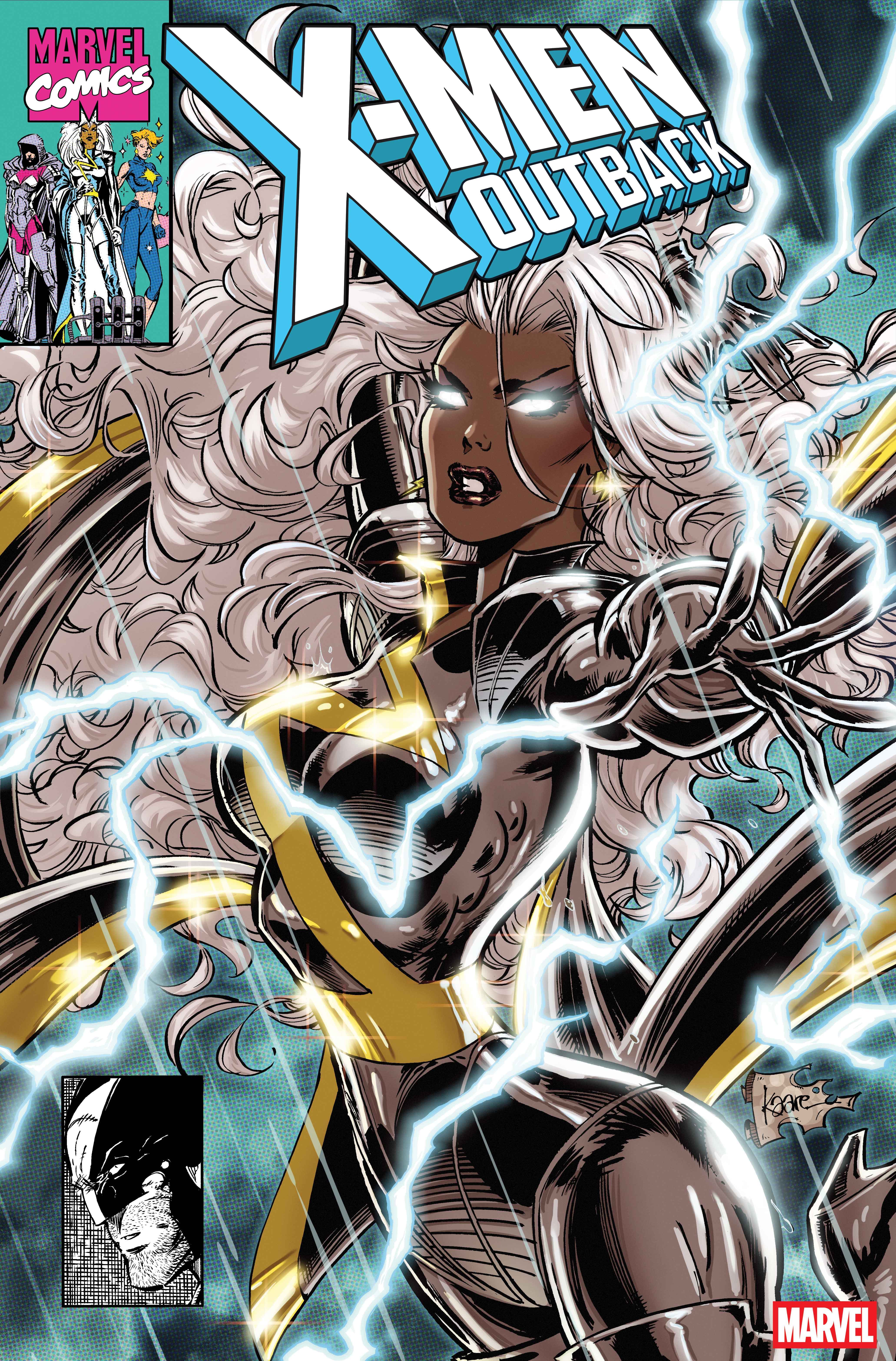 X-MEN: OUTBACK #1 Foil Variant Cover by Kaare Andrews