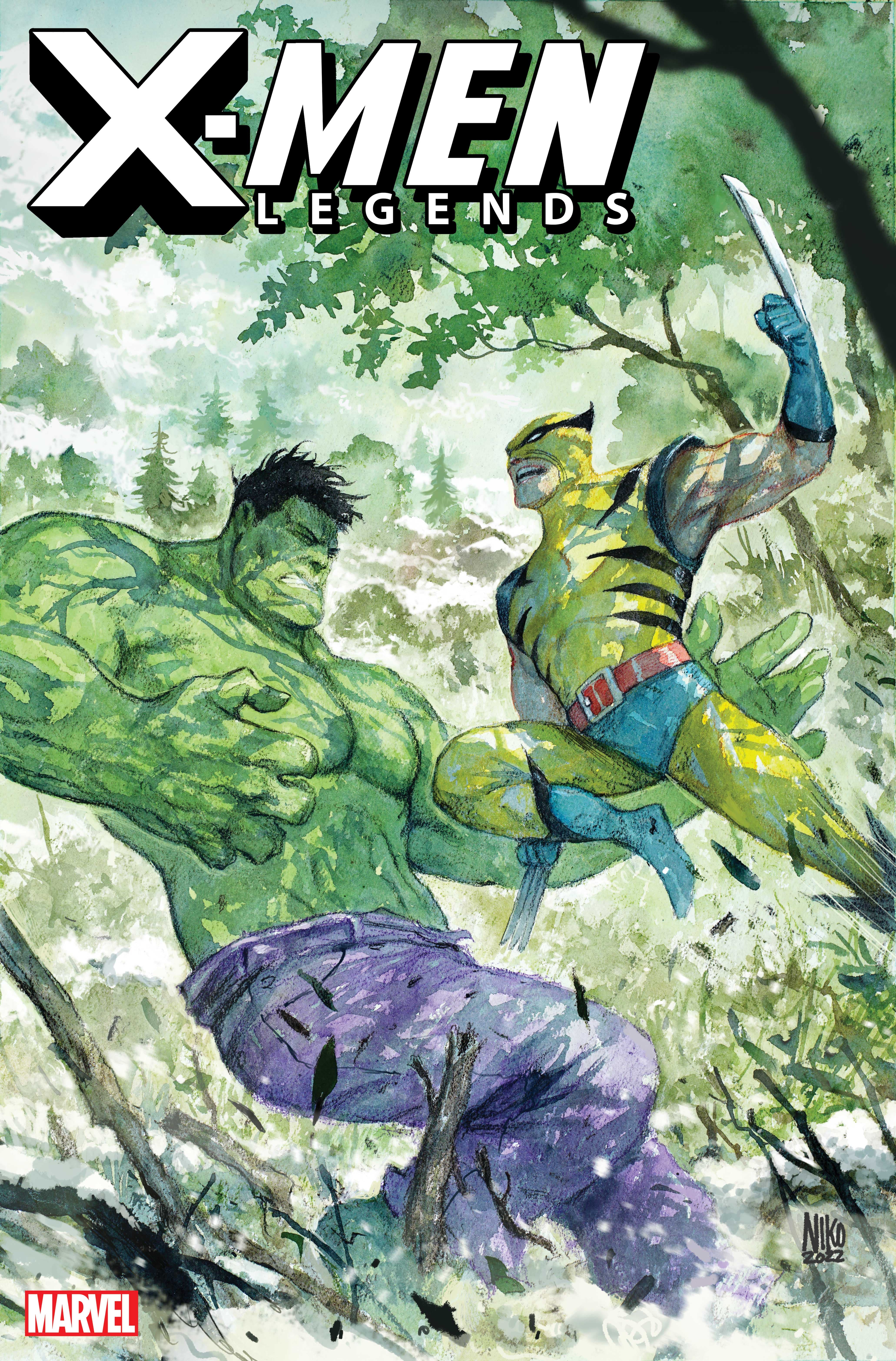 X-MEN LEGENDS #1 Variant Cover by NIKO HENRICHON