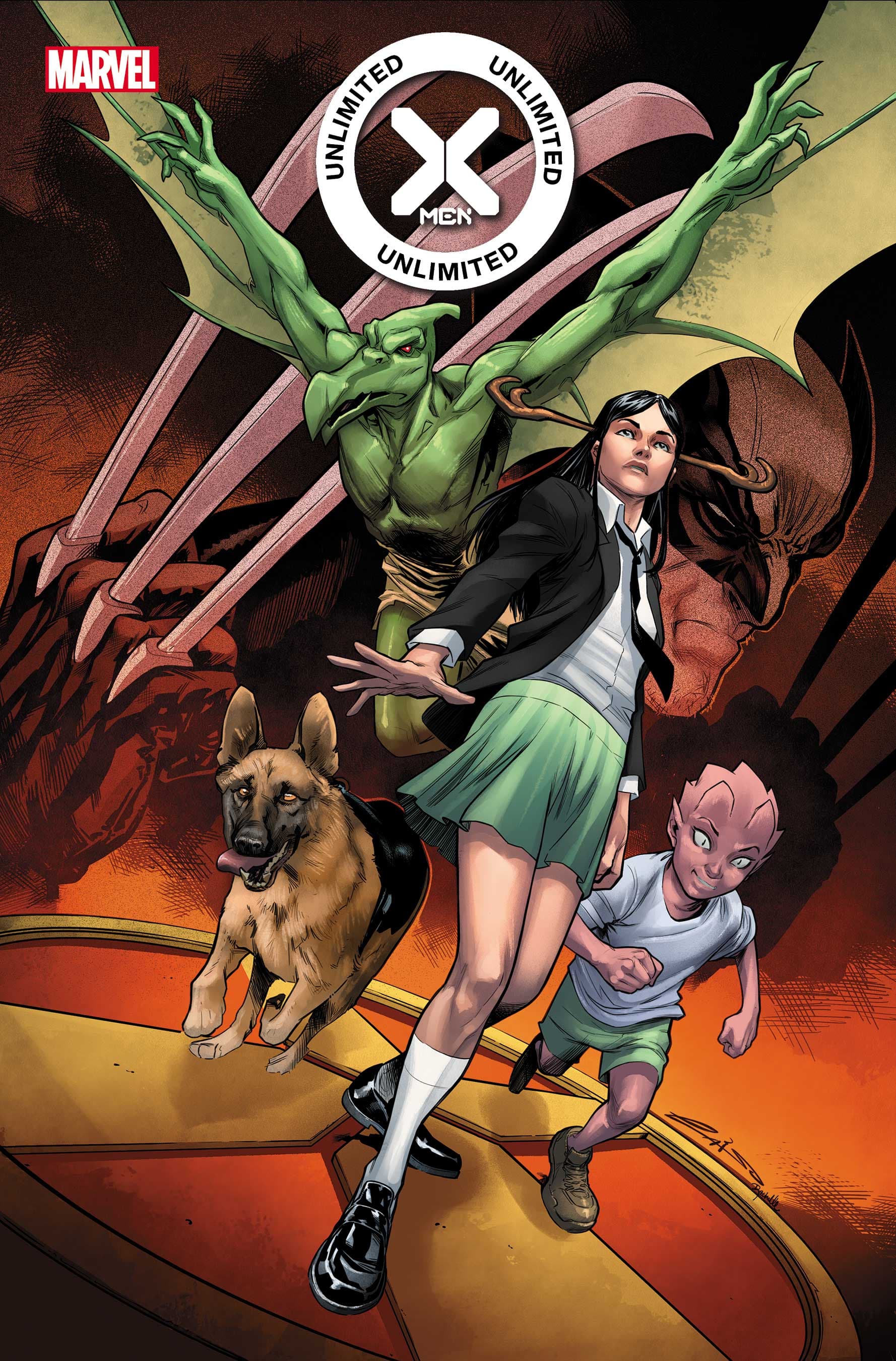 X-MEN UNLIMITED: X-MEN GREEN #1 Cover by EMILIO LAISO