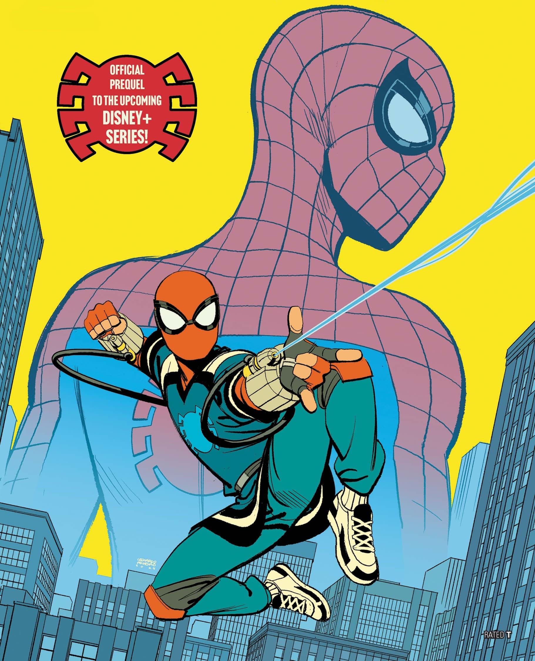 YOUR FRIENDLY NEIGHBORHOOD SPIDER-MAN (2024) #1 cover by Leonardo Romero