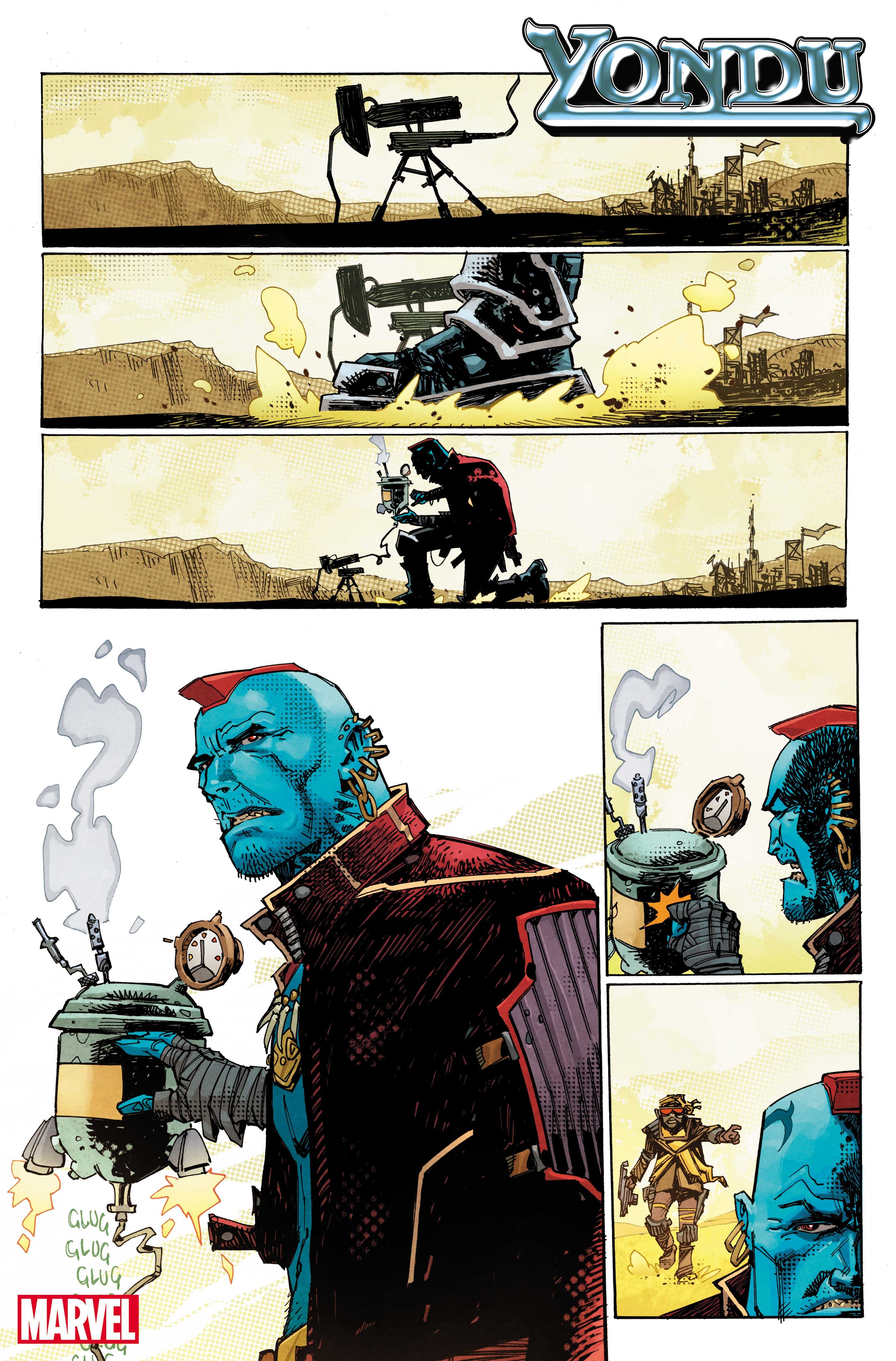 Preview art from Yondu #1