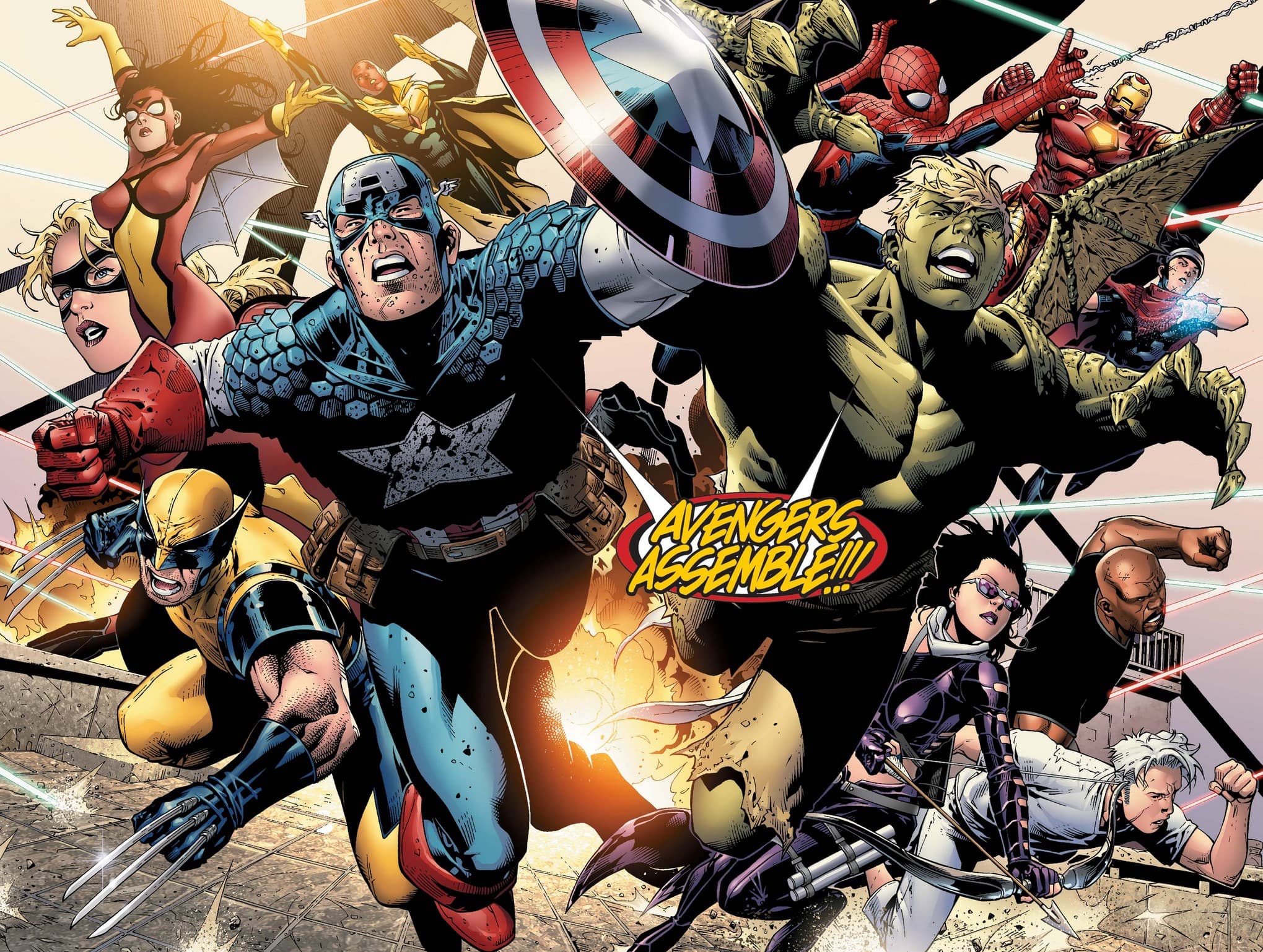 Young Avengers and Avengers