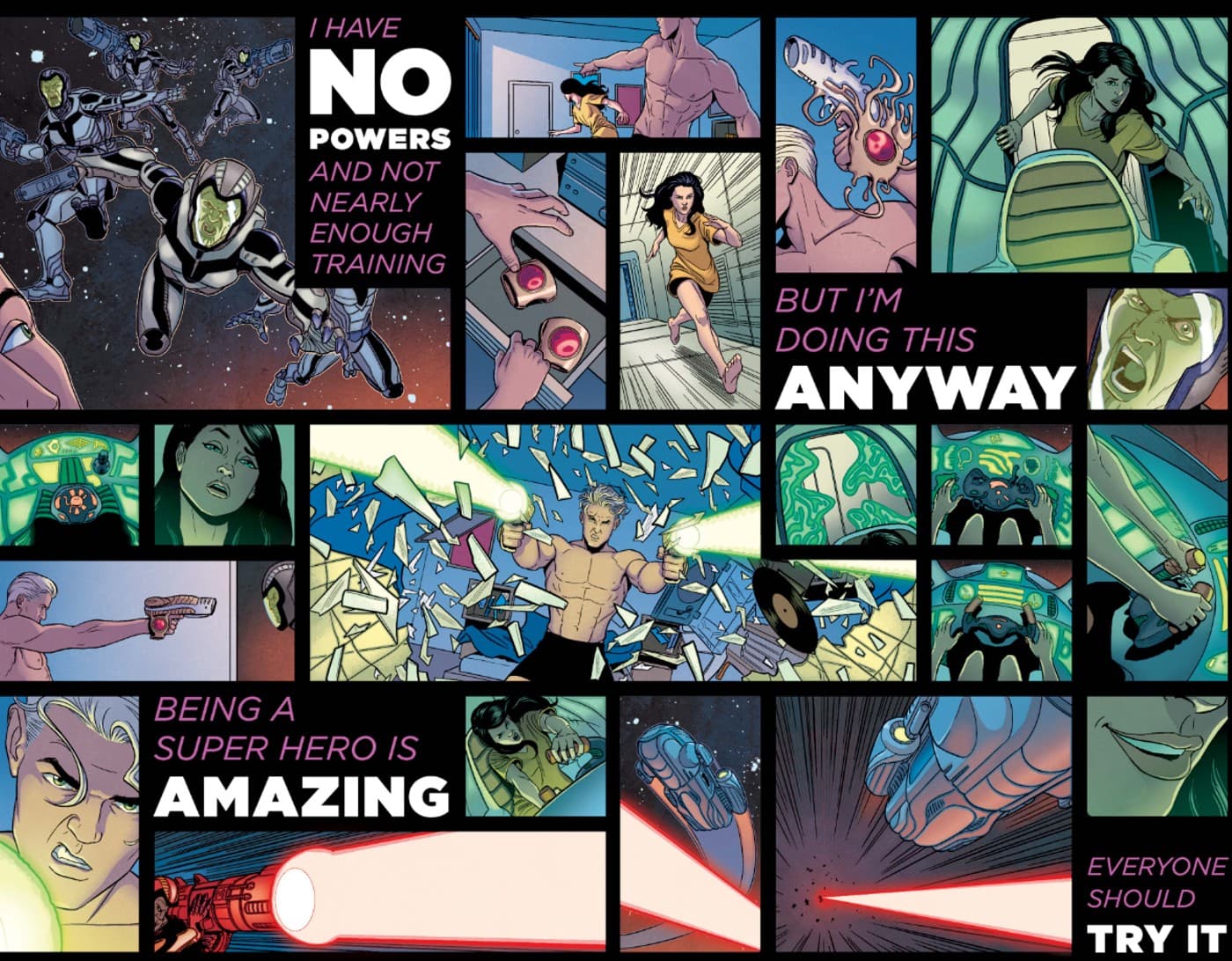YOUNG AVENGERS (2013) #1 artwork by Jamie McKelvie and Matt Wilson