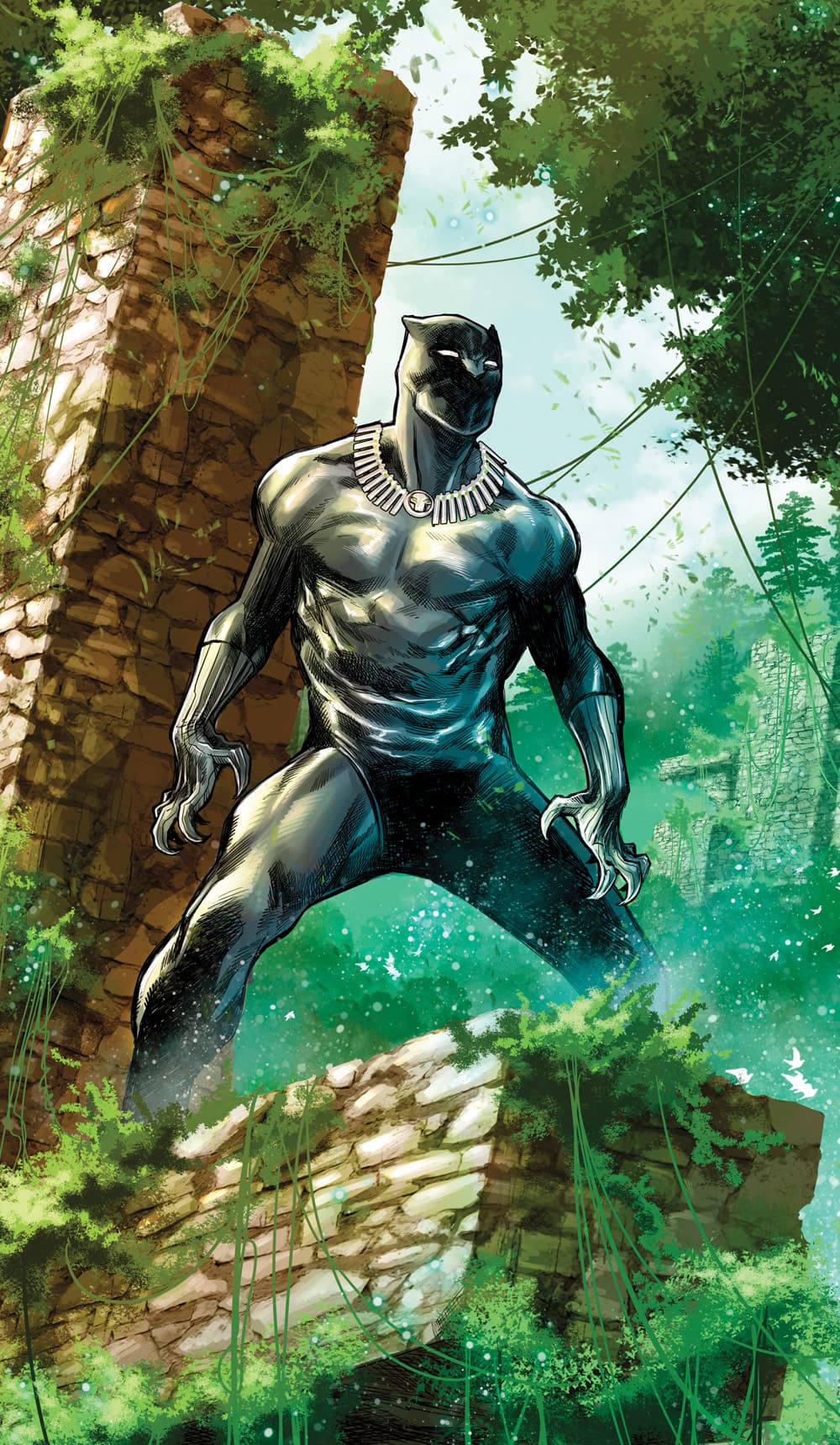 Marco Checcetto - Black Panther (2018) #170 Young Guns Variant Cover