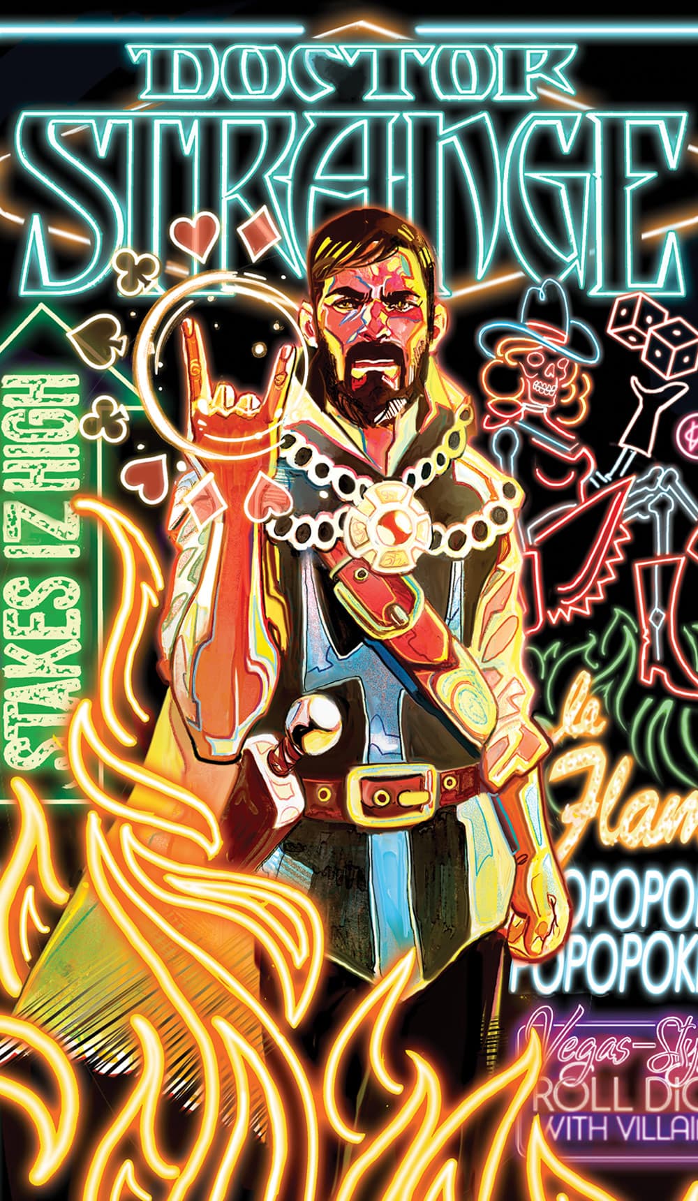 Mike Del Mundo - Doctor Strange (2017) #387 Cover