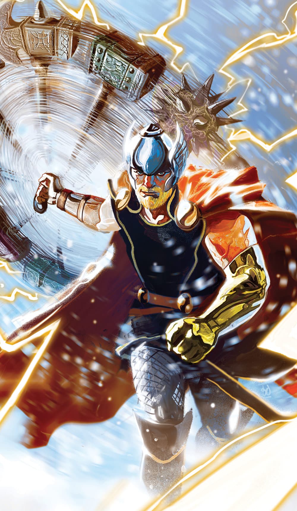 Mike Del Mundo - Thor (2018) #1 Cover