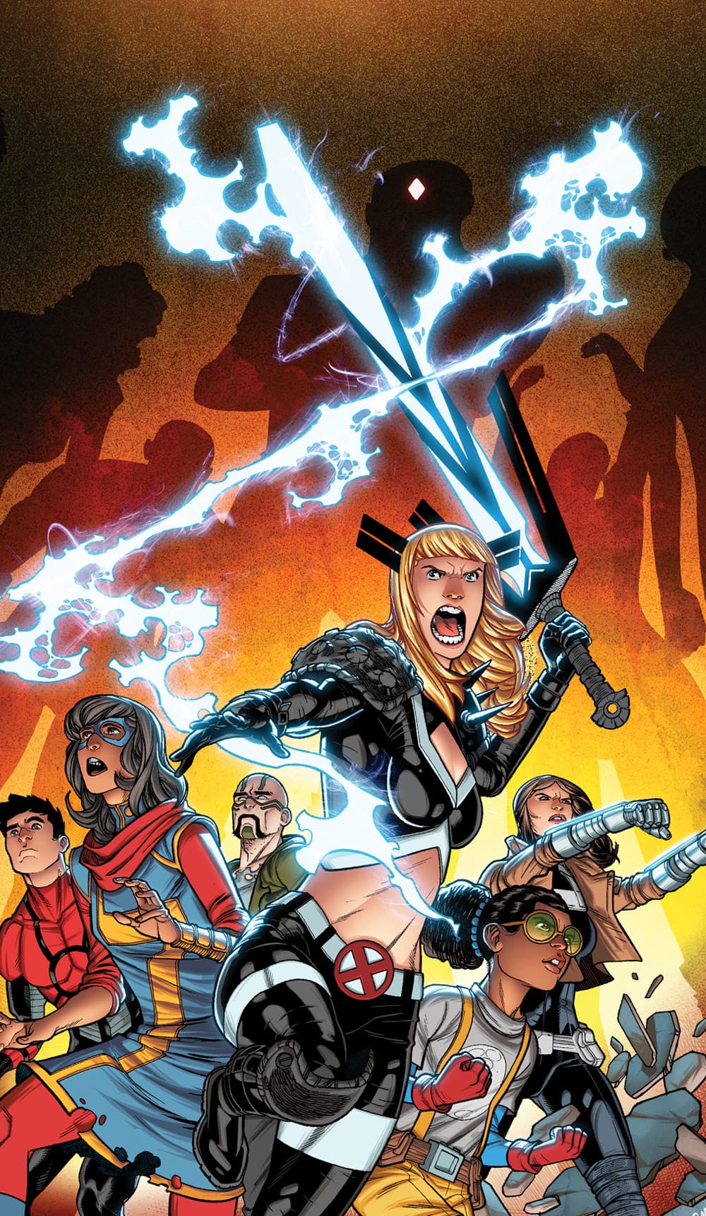 Javier Garrón - Secret Warriors (2017) #9 Cover