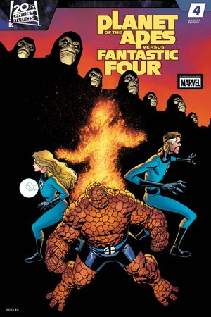 Planet of the Apes Vs. Fantastic Four (2026) #4 (Variant)