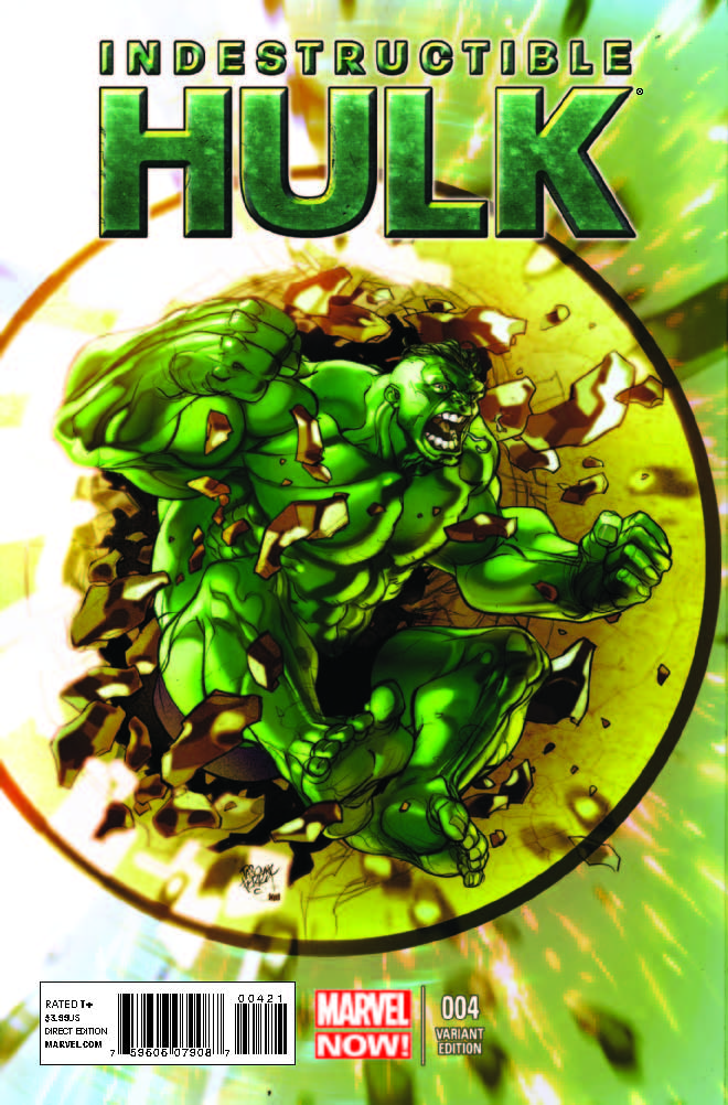 Indestructible Hulk (2012) #4 (Ferry Variant)