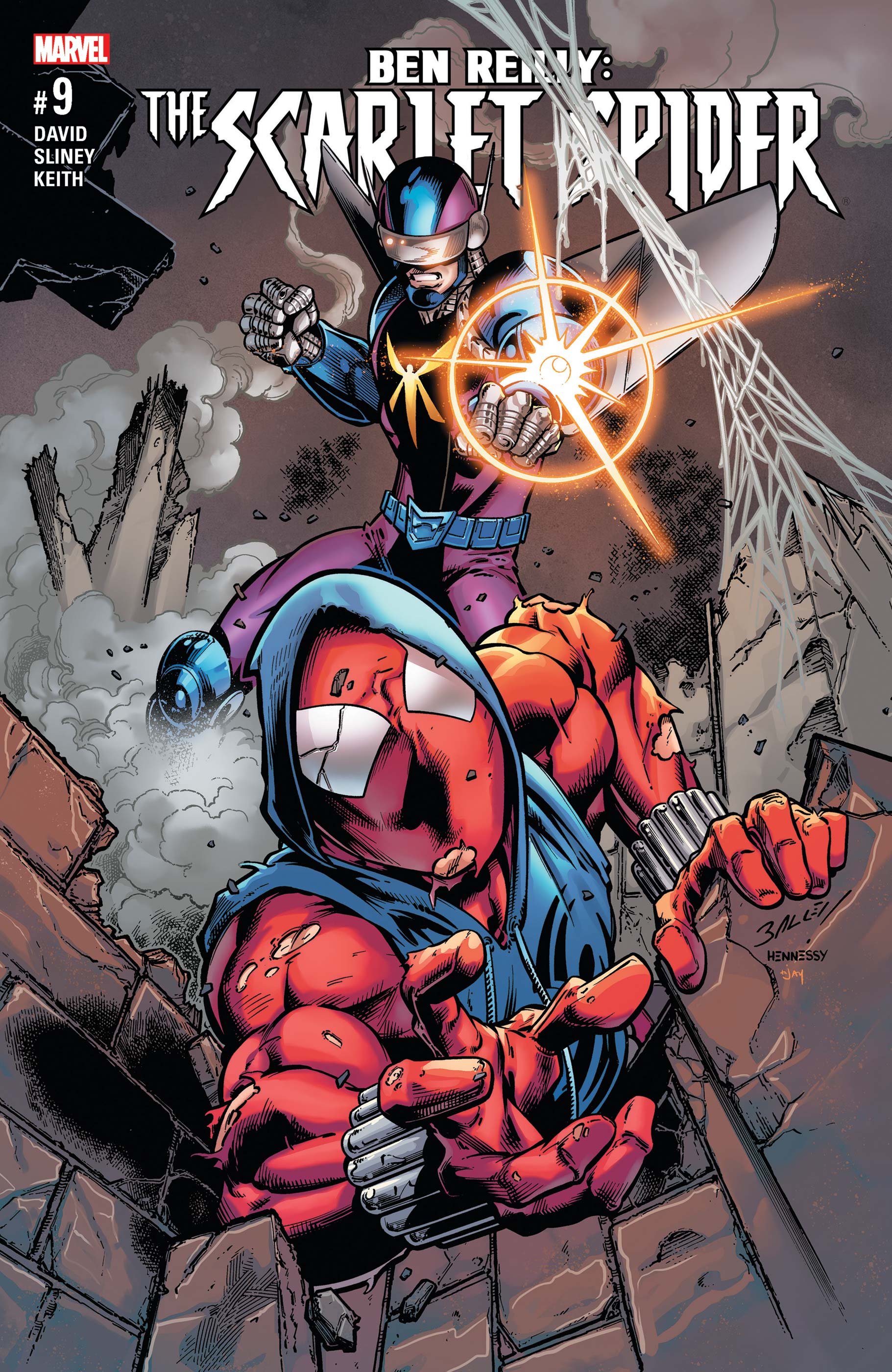 Ben reilly scarlet spider comic