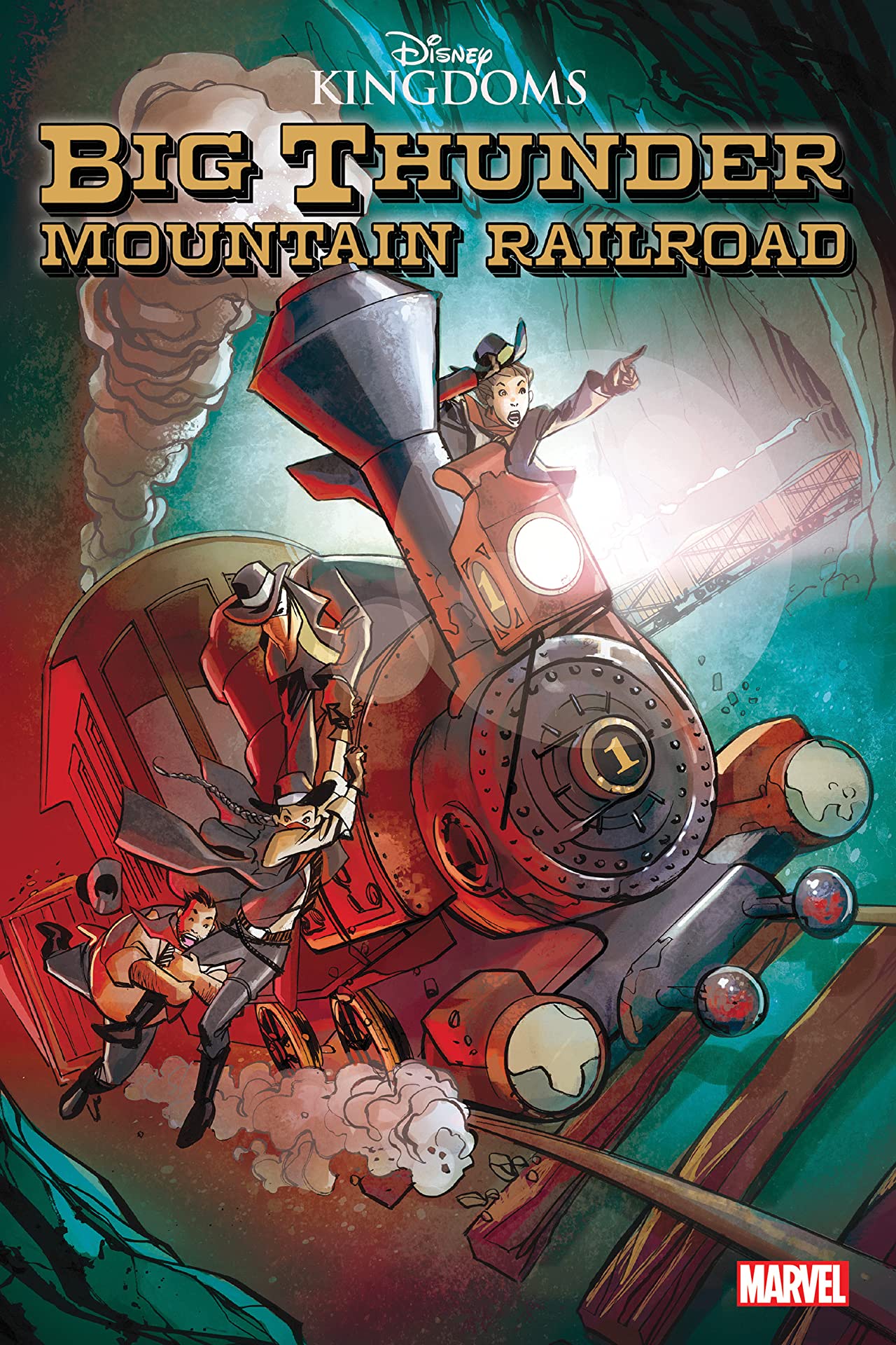 Disney Kingdoms: Big Thunder Mountain Railroad (Trade Paperback)