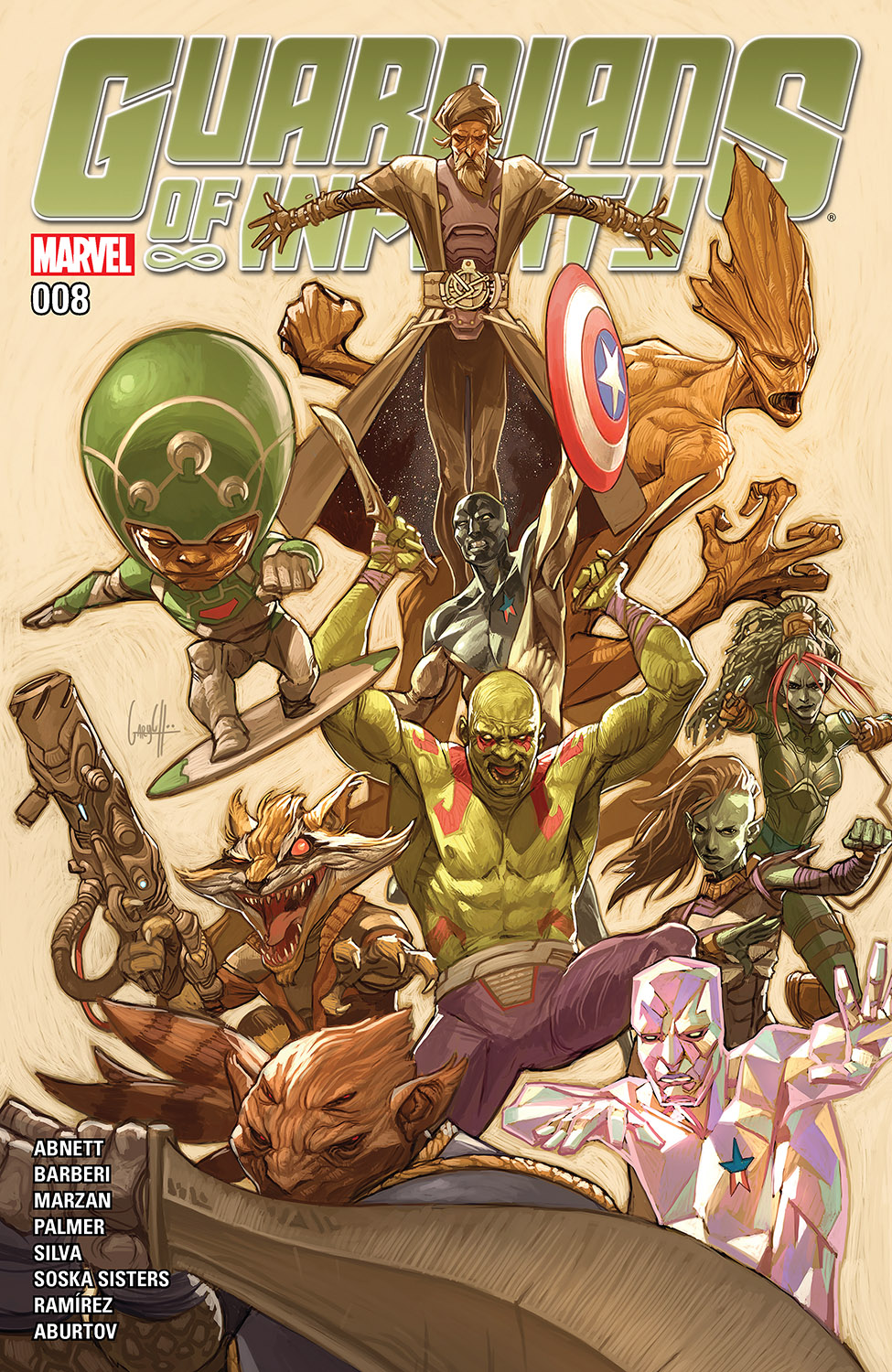 Guardians of Infinity (2015) #8