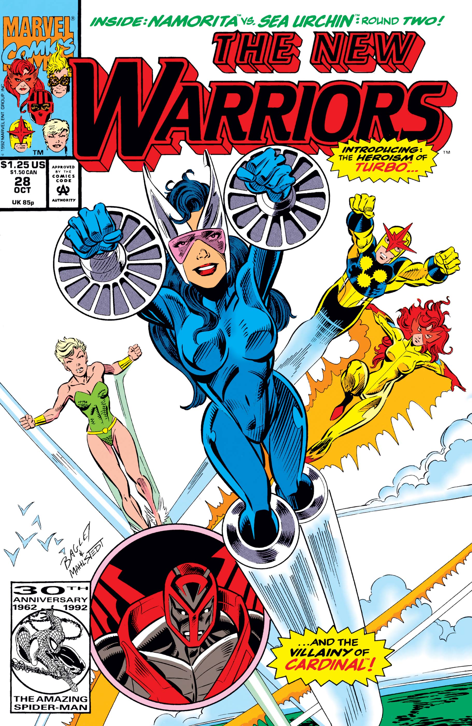 New Warriors (1990 1st Series) comic books issue 28