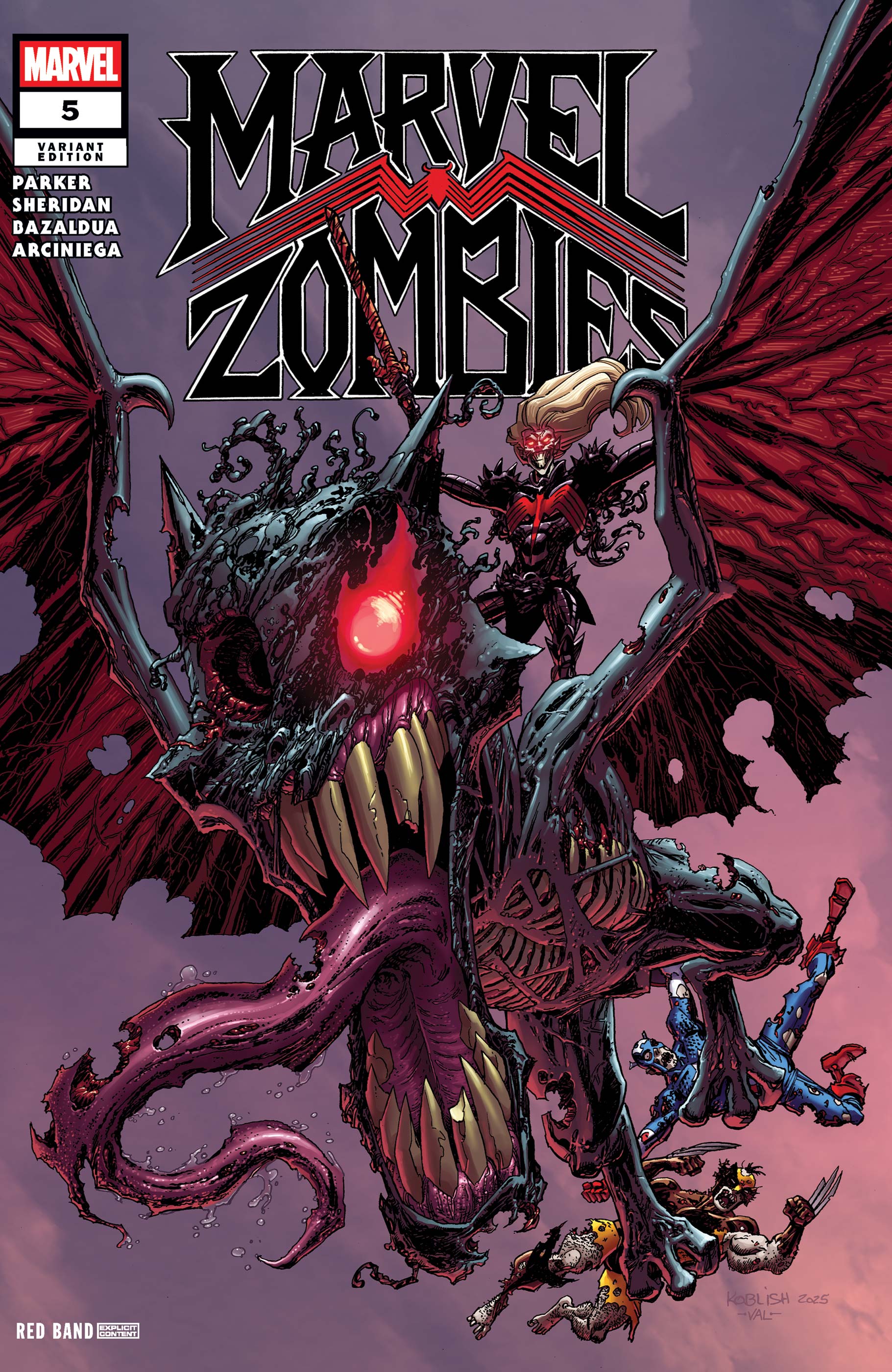 Marvel Zombies: Red Band (2025) #5 (Variant) | Comic Issues | Marvel