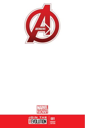 Avengers (2012) #1 (Blank Cover Variant)