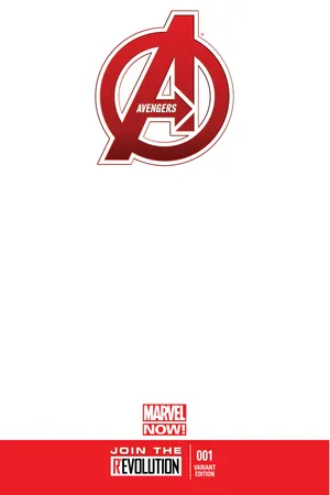 Avengers (2012) #1 (Blank Cover Variant)