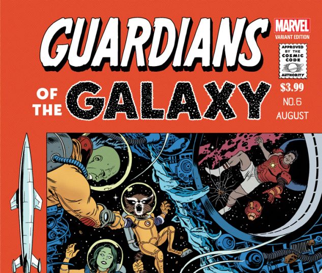 GUARDIANS OF THE GALAXY 6 RIVERA VARIANT (NOW, WITH DIGITAL CODE)