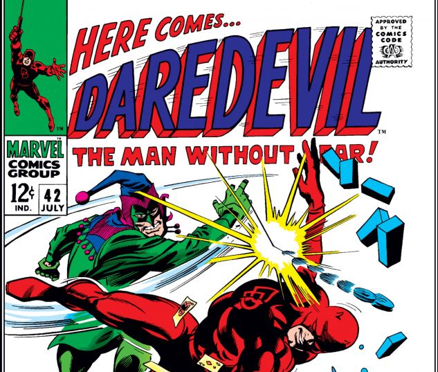 DAREDEVIL (1964) #42 Cover