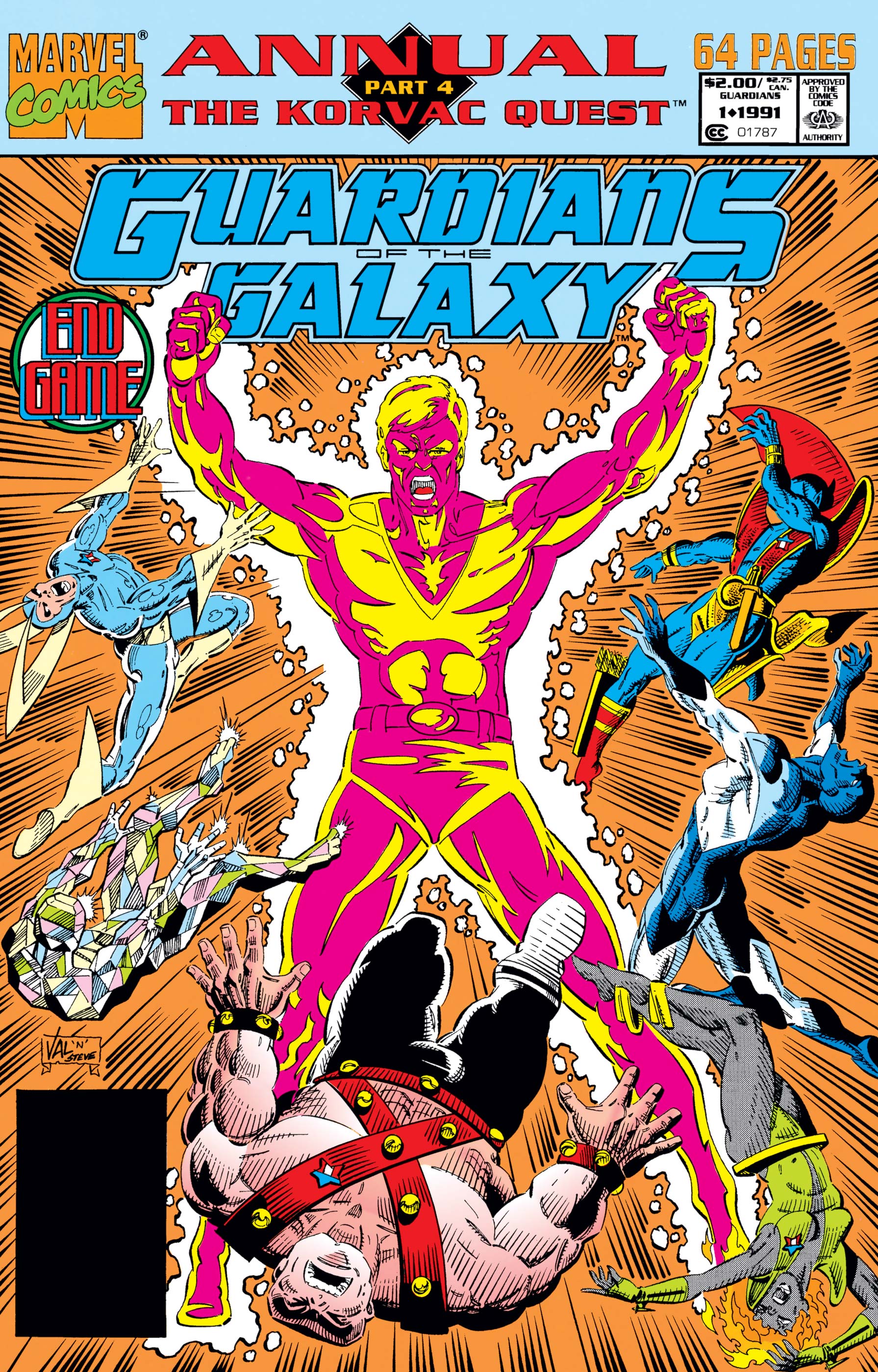 Guardians of the Galaxy Annual (1991) #1