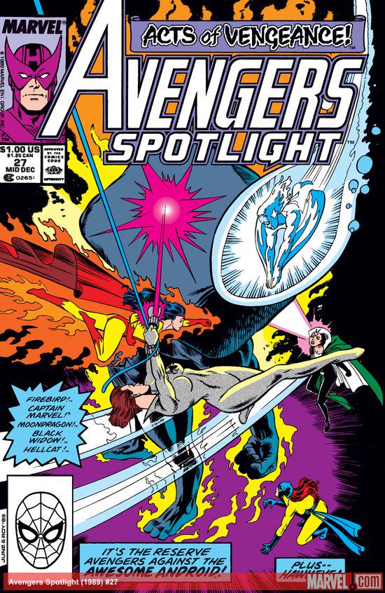 Avengers Spotlight (1989) #27