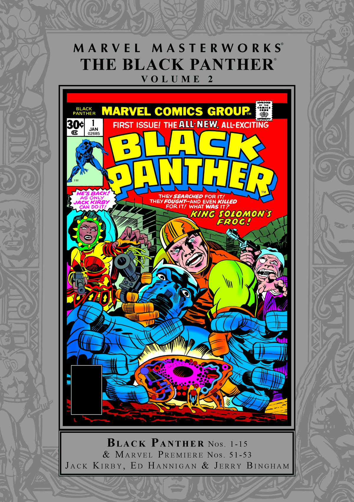 MARVEL MASTERWORKS: THE BLACK PANTHER VOL. 2 HC (Trade Paperback)