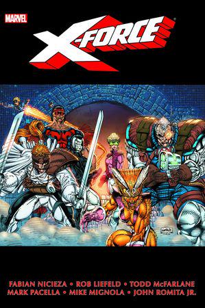 X-FORCE OMNIBUS VOL. 1 ROB LIEFELD FIRST ISSUE COVER [NEW PRINTING] (Hardcover)