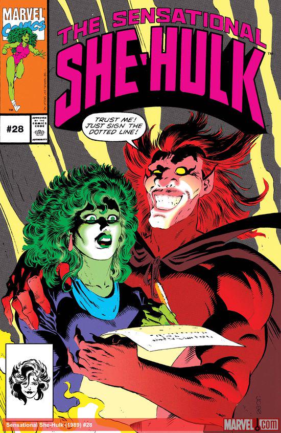 Sensational She-Hulk (1989) #28