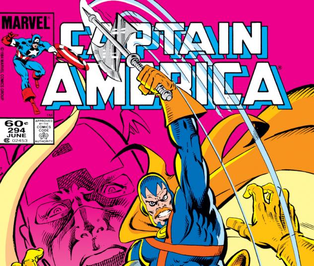 Captain America (1968) #294 Cover