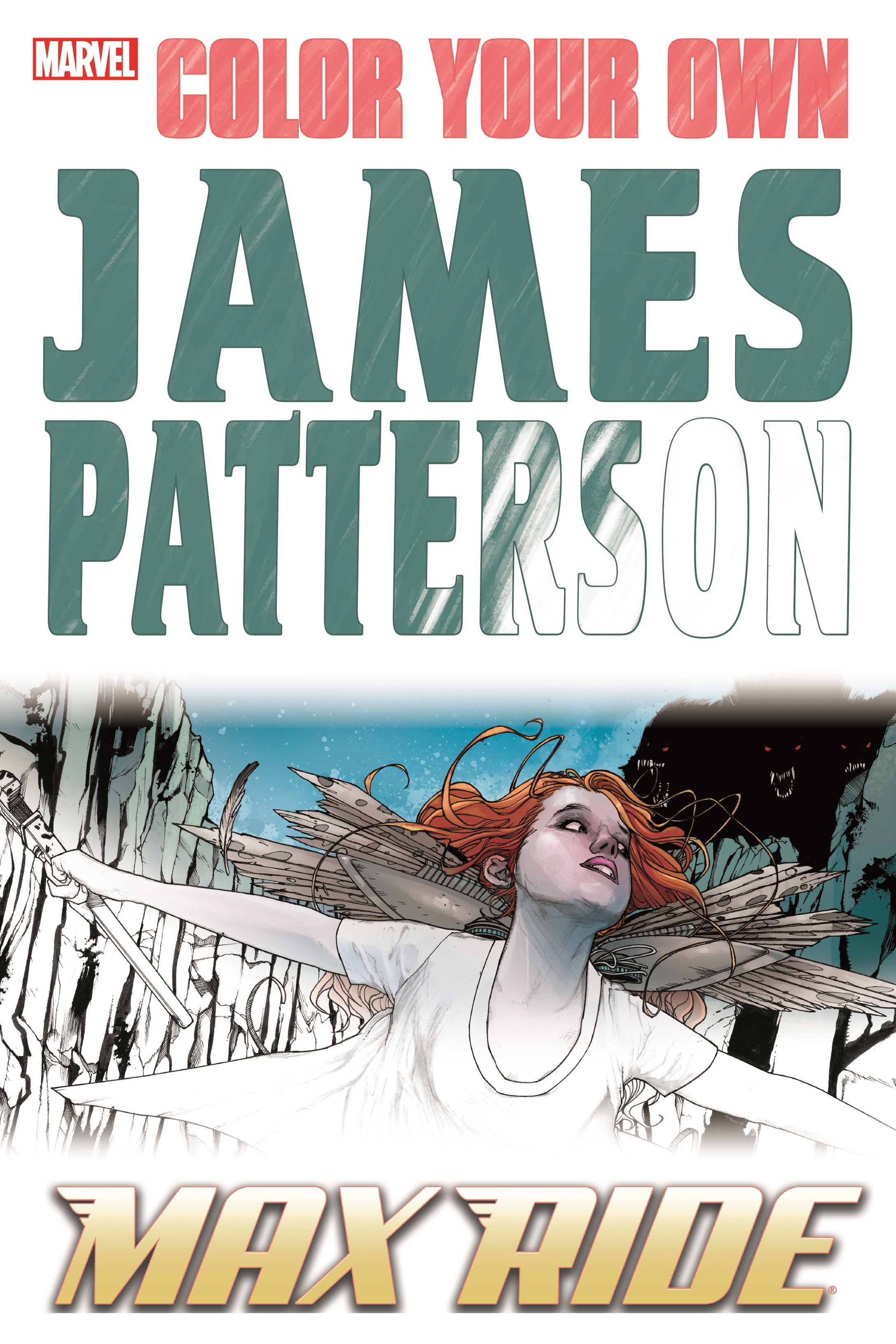 Color Your Own James Patterson: Max Ride (Trade Paperback)
