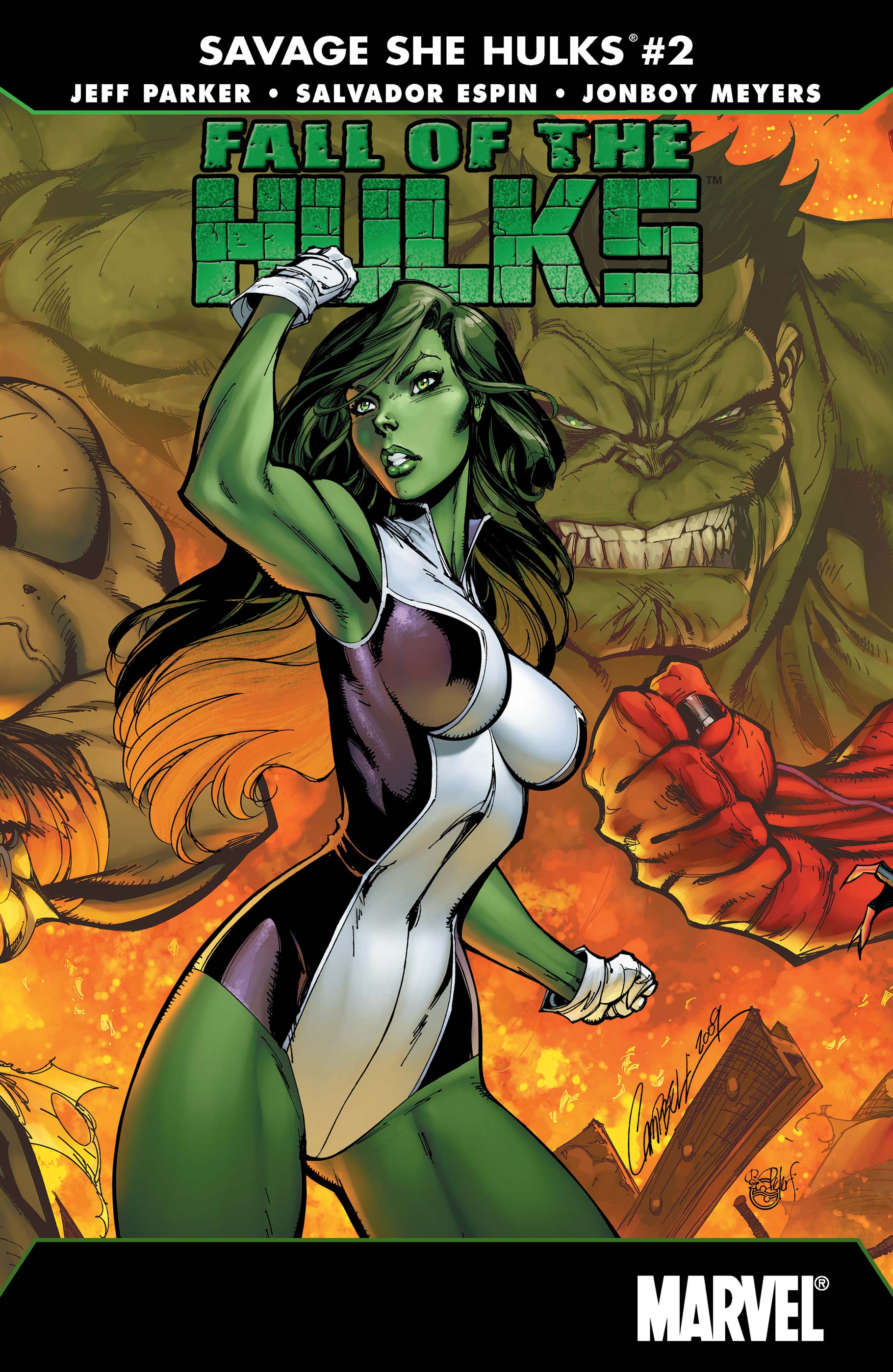 Fall of the Hulks: The Savage She-Hulks (2010) #2