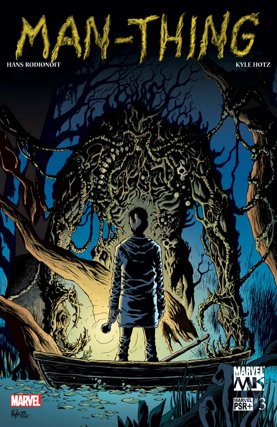 アメコミ Man thing #3 マーベルmarvel スパイダーマン リーフ detail.webp