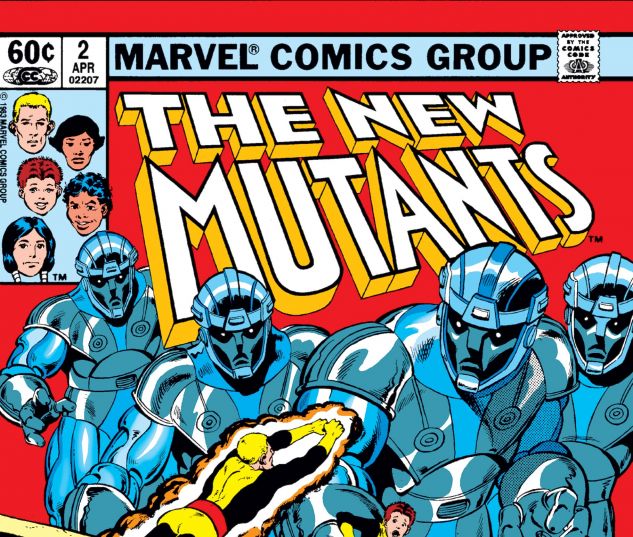 The New Mutants #2 Marvel 1983 - Sentinels Appearance