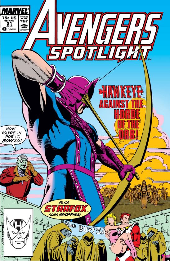 Avengers Spotlight (1989) #21