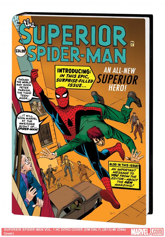 SUPERIOR SPIDER-MAN VOL. 1 HC DITKO COVER (DM ONLY) (Hardcover)