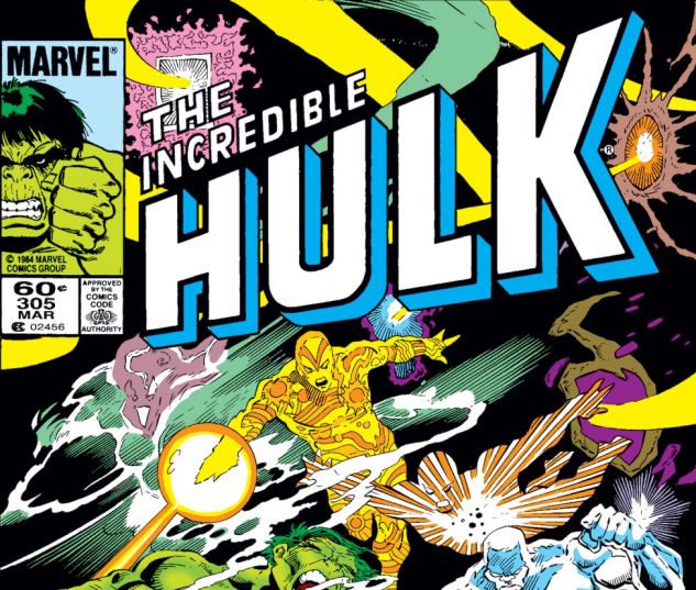 Incredible Hulk (1962) #305 Cover